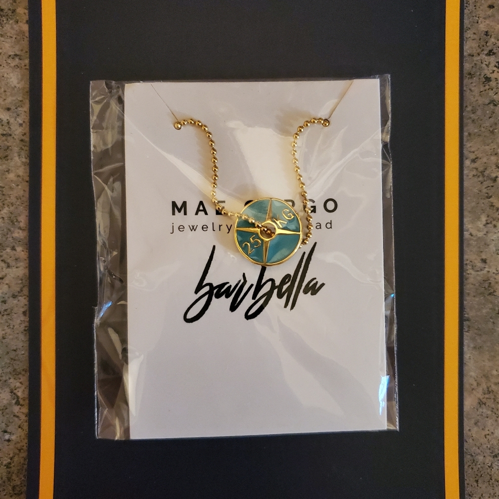 Mae Cargo X Barbella Box necklace